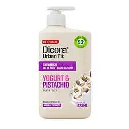 Крем-гель для душу Dicora Urban Fit Протеїновий йогурт та фісташки 825 мл