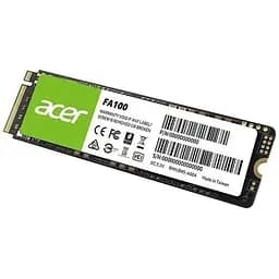 SSD 512Gb Acer FA100 M.2 2280 NVMe 1.4 PCIe Gen 3x4 3D NAND, Retail - мініатюра 3
