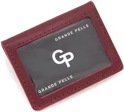 Жіноча шкіряна обкладинка для прав GRANDE PELLE 10х8х1,5 см acs0024492 - мініатюра 3