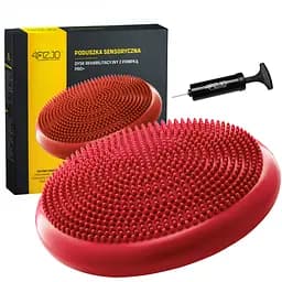 Балансувальна подушка-диск 4FIZJO PRO+ 33 см (сенсомоторна) масажна Red 4FJ0312 (P-5907739314451) - мініатюра 2
