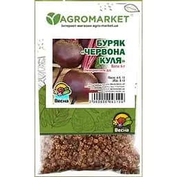Насіння Весна Буряк Червона куля Зіпер 6 г (11907)