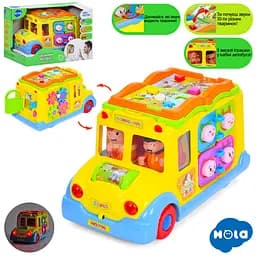 Гра автобус, 24 см, з музичними та світловими ефектами, тріскачка