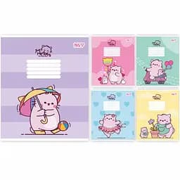Набір зошитів Yes Pembe the cat 18 аркушів у лінію 25 шт. (769091)