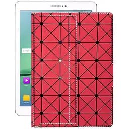 Чехол StatusCASE из экокожи для планшета Samsung Galaxy Tab S2 9.7 2016 (T819) Красный ромб