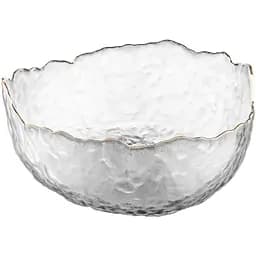 Салатник стеклянный Ardesto 16.5 см Bell Белый AR5002