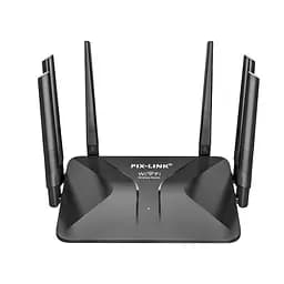 Маршрутизатор Pix-Link X300S6 300Мбит/с 2.4ГГц Черный (ENSWSW020603B 4258)