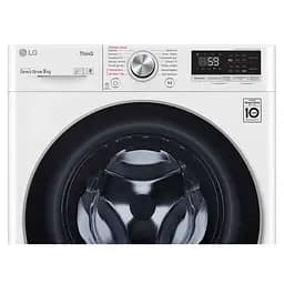 Пральна машина LG з фронтальним завантаженням F4V7VS1W, 9кг, 1400, A+++-30%, Пар, глибина 56см, Дисплей, Інвертор, Білий (F4V7VS1W) - мініатюра 11