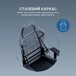 Ігрове крісло Anda Seat Luna Pro Black Fabric Size L (AD18T-44-B-F) - мініатюра 12