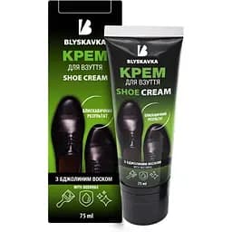 Крем для взуття Blyskavka з аплікатором білий 75 мл