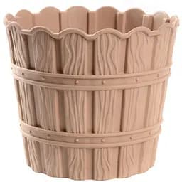 Горщик для квітів Violet House з дренажем 1.2 л (1054 BAMBOO CAPPUCCINO 1.2 л.)