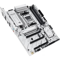 Материнська плата Asus AM5 B850 MAX Gaming WIFI W, B850, 4xDDR5, Int.Video (CPU), 4xSATA3, 3xM.2, 1xPCI-E 5.0 x16, 1xPCI-E 4.0 x16, 2xPCI-E 4.0 x1, Realtek 7.1, Realtek 2.5Gb, WiFi 6E, Bluetooth 5.3, 8xUSB 3.2 / 8xUSB 2.0, HDMI/DP, ATX - мініатюра 4