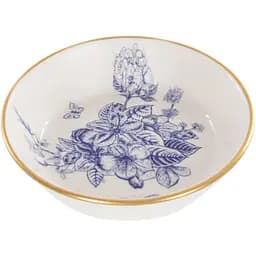 Салатник Alba ceramics Butterfly 10 см белый с голубым (769-002)