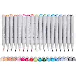 Набор маркеров Santi Sketch в фирменном пенале 18 шт. (390597)