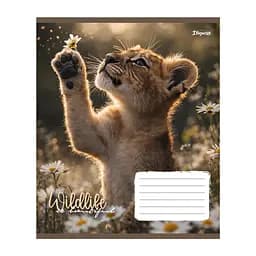 Упаковка зошитів 1В Wildlife is beautiful А5/24 кл. 20 шт. (769146) - мініатюра 2