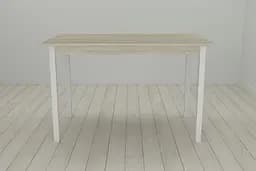 Кухонний стіл Ferrum-decor Маріо 75x120x80 Білий ДСП Сонома 16мм (FRD-106332) - мініатюра 2