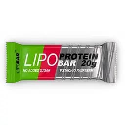 Батончик LipoBar Protein Bar, 50 грам - Фісташка-малина