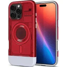 Чохол Spigen Classic C1 with MagSafe Ruby для iPhone 16 Pro (ACS08154) - мініатюра 2