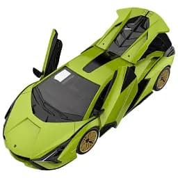Машинка-конструктор Rastar Lamborghini Sian 1:18. Зелений - мініатюра 7