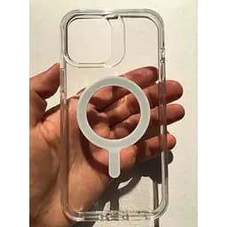 Оригінальний протиударний чохол Gear4 Crystal Palace MagSafe для iPhone 12 Mini Прозорий 702008198 - мініатюра 4