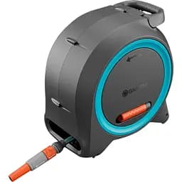 Катушка Gardena Dual Hose Box настенная/наземная 25 м синяя