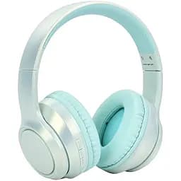 Наушники HZ-BT613, TF (microSD), встроенный микрофон, кнопочное управление, емкость 400 мАч, бирюзовые