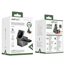 БЗП Acefast E18 Rubik's Cube 3-in-1 Metal gray - мініатюра 5