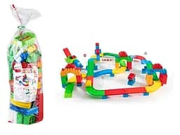 Конструктор Старый город №3, 116 деталей, Бамсик