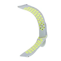 Ремінець Nike Sport 20 mm Watch Active/Galaxy S4 42 mm/Gear S2/Xiaomi Amazfit Gray/Volt