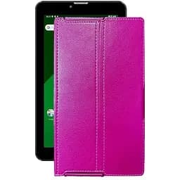 Чохол StatusCASE з екошкіри для планшету Navitel T505 Pro Рожевий