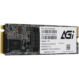 SSD 1Tb AGI AI828 M.2 2280 PCIe Gen 4x4 NVMe 1.4 3D NAND, Retail (AGI1T0G44AI828-CB) - мініатюра 3