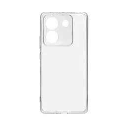 Прозрачный чехол для Xiaomi Poco M7 Pro 5G с защитой камеры, тонкий, силиконовый, бесцветный, ударостойкий, противоударный бампер c закрытой камерой, ArmorStandart (ARM83144)