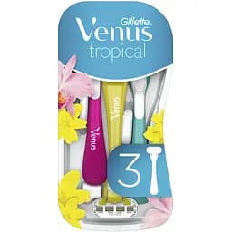 Бритви одноразові Gillette Venus Tropical 3 шт. - мініатюра 2