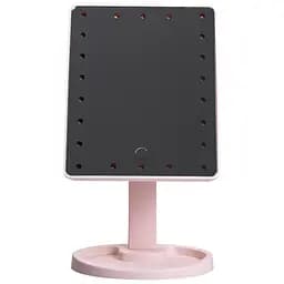 Косметичне дзеркало з LED-підсвіткою 22 світлодіоди, рожевий Yiwu HP-10-4AP
