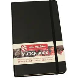 Блокнот для графіки Royal Talens Art Creation А5 (13х21см) 140г/м 80л чорний