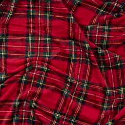 Плед Ardesto Christmas Flannel 160х200 см 100% поліестер клітинка червоний (ART0133PB) - мініатюра 3