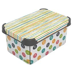 Коробка Qutu Style Box Colored Zigzag 5 л (STYLE BOX с/к COLORED ZIGZAG 5л.)