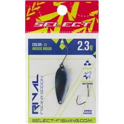 Блешня Select Rival 2.3g 30mm #13 Indigo Mood - мініатюра 2
