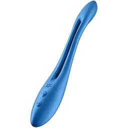 Універсальний гнучкий вібратор для пар Satisfyer Elastic Game Dark Blue