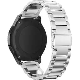 Металевий ремінець Watchbands Stainless Premium Samsung Galaxy Watch 4 Classic 42mm - срібний розмір L ширина кріплення 20мм (WB00S4MPREMIUM2442)