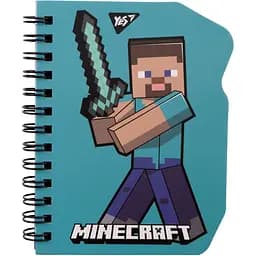 Блокнот Yes Minecraft. Steve В7 спираль клетка (151810)