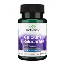 Минералы Swanson Calcium D-Glucarate 60 капсул
