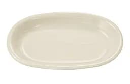 Блюдо овальное Keramia Крем, 25×18×3.5 см (24-237-074)