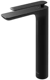 Смеситель для умывальника Kohlman Experience black matt высокий QB170EB Черный матовый