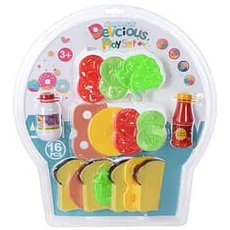 Дитячий ігровий набір Bambi Продукти 500C сендвічі, кетчуп, 16 предметів