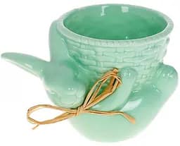 Декоративное кашпо Зайка с корзинкой Bona 14х11х10 см kuh0009572