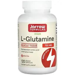 L-глютамин Jarrow Formulas 750 мг 120 капсул