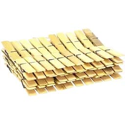 Прищіпки для білизни "Бамбук" малі 20 шт, 6см X2-240 20 шт. в уп.