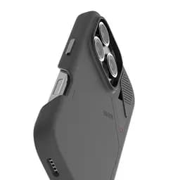 Чохол з екошкіри Aulumu A16 Vegan Leather Case Black для iPhone 16 Pro Max - мініатюра 4