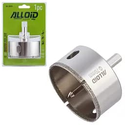 Свердло корончате Alloid Building Tools алмазне по склу та кераміці 70 мм з центрувальним свердлом (GS-70070) - мініатюра 2