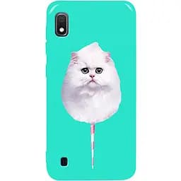 Чохол-накладка Toto Pure TPU 2 mm Print Case Samsung Galaxy A10 #9 Cat Candy Mint